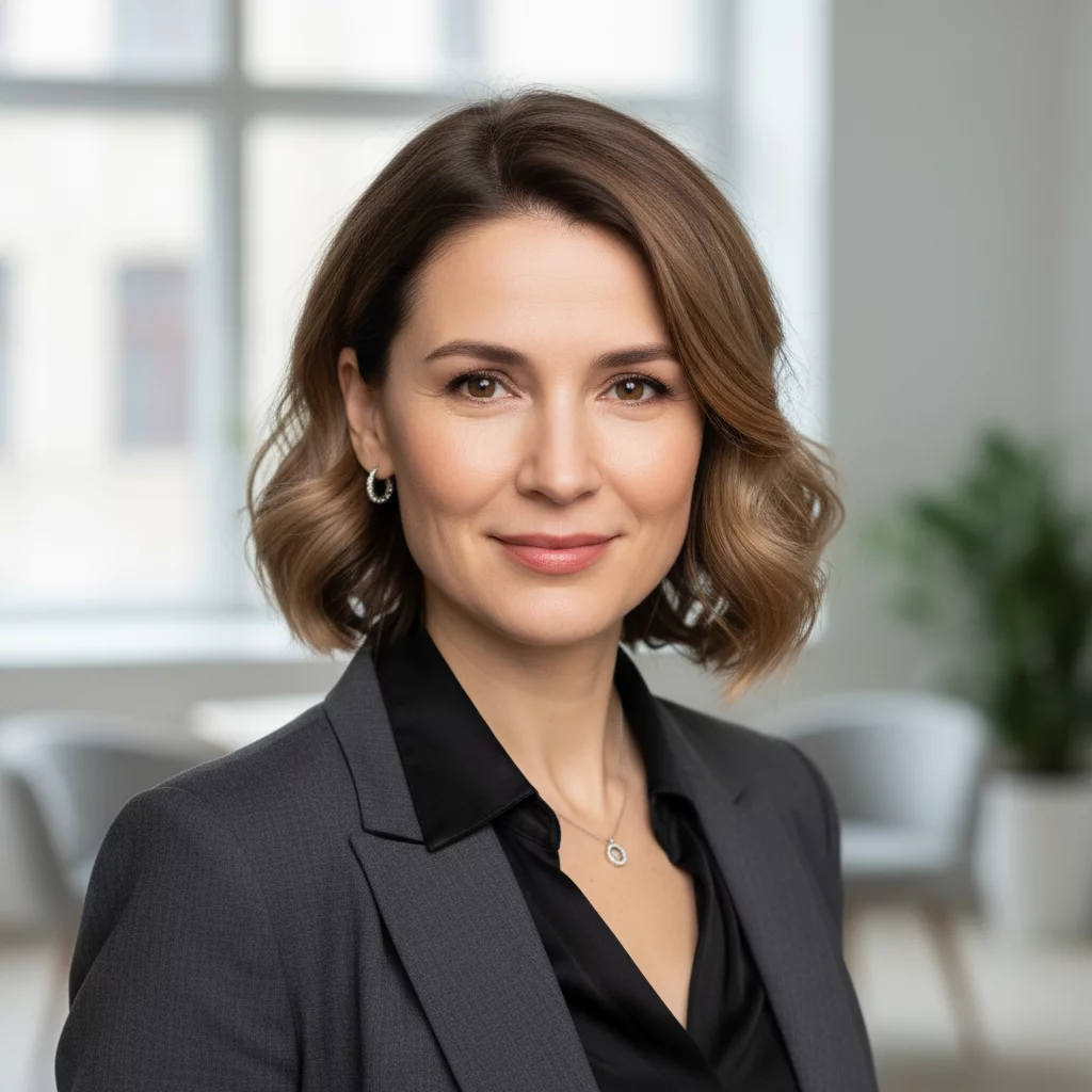 Russian female entrepreneur woman professional portrait